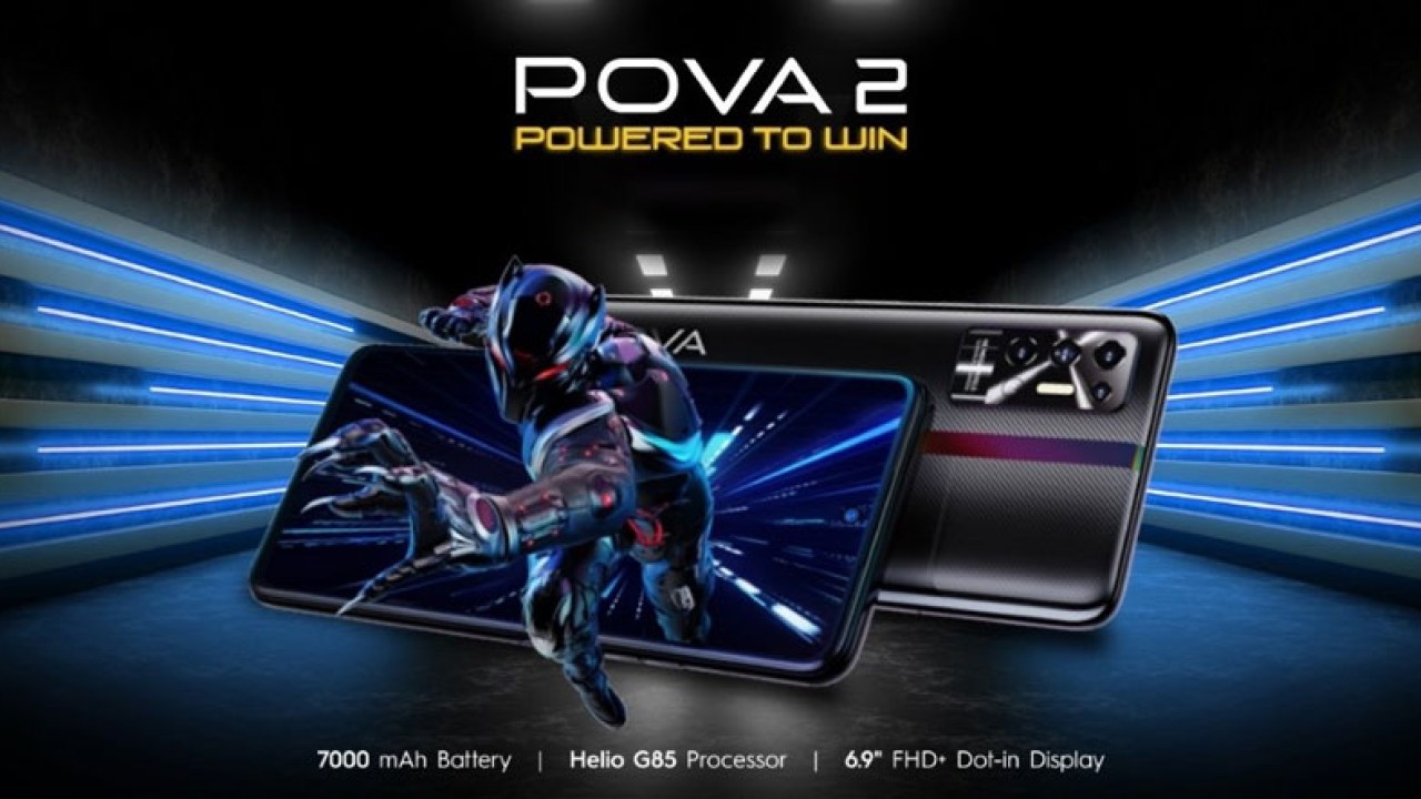 تعرف على هاتف Tecno Pova 5G الجديد ببطارية 6000 مللي أمبير