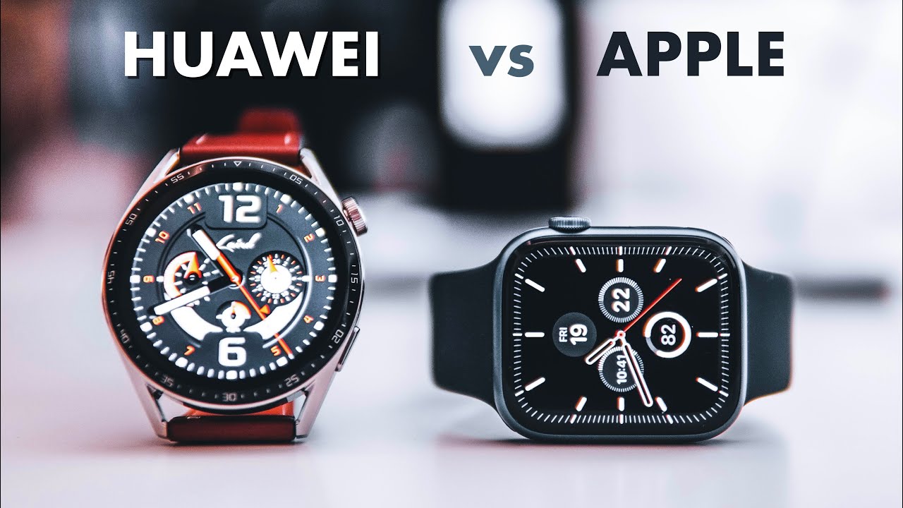 تحدي ما بين ساعة Huawei Watch GT Runner ضد ساعة Apple Watch Series 7