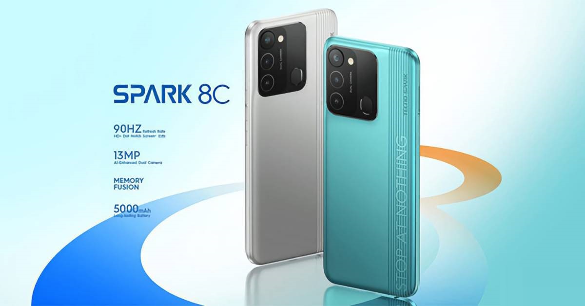 تعرف على هاتف تكنو الجديد Tecno Spark 8C