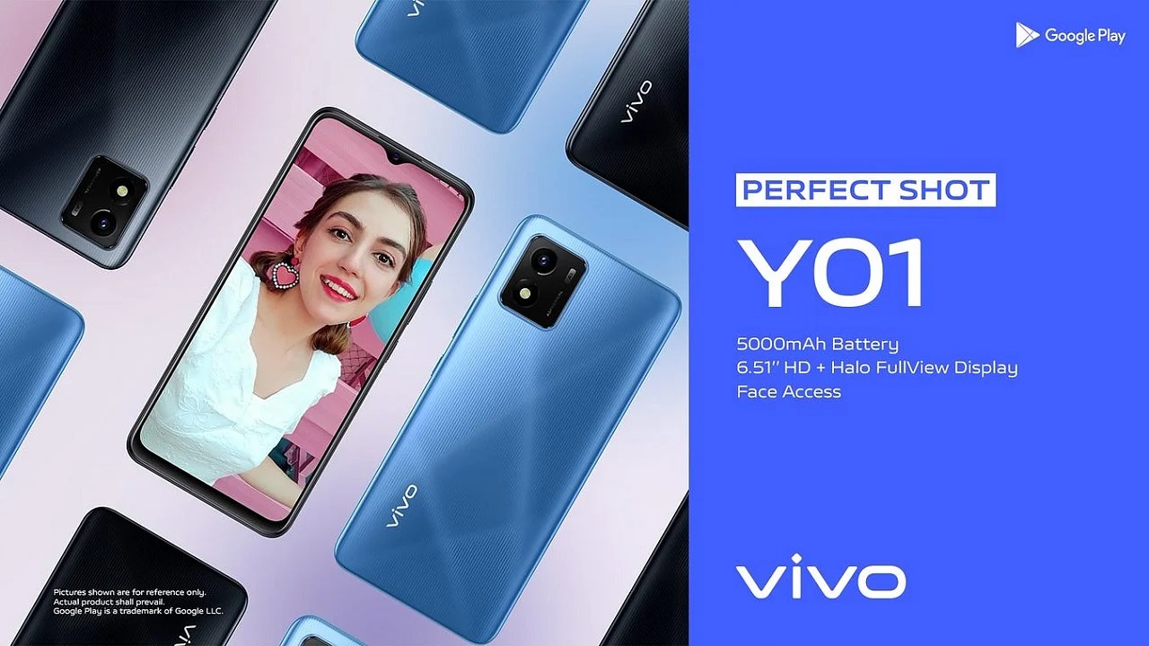 الكشف رسميًا عن هاتف Vivo Y01 الاقتصادي