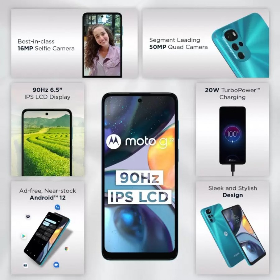 مراجعة أولية لمواصفات هاتف Motorola G22 بعد طرحه في الهند