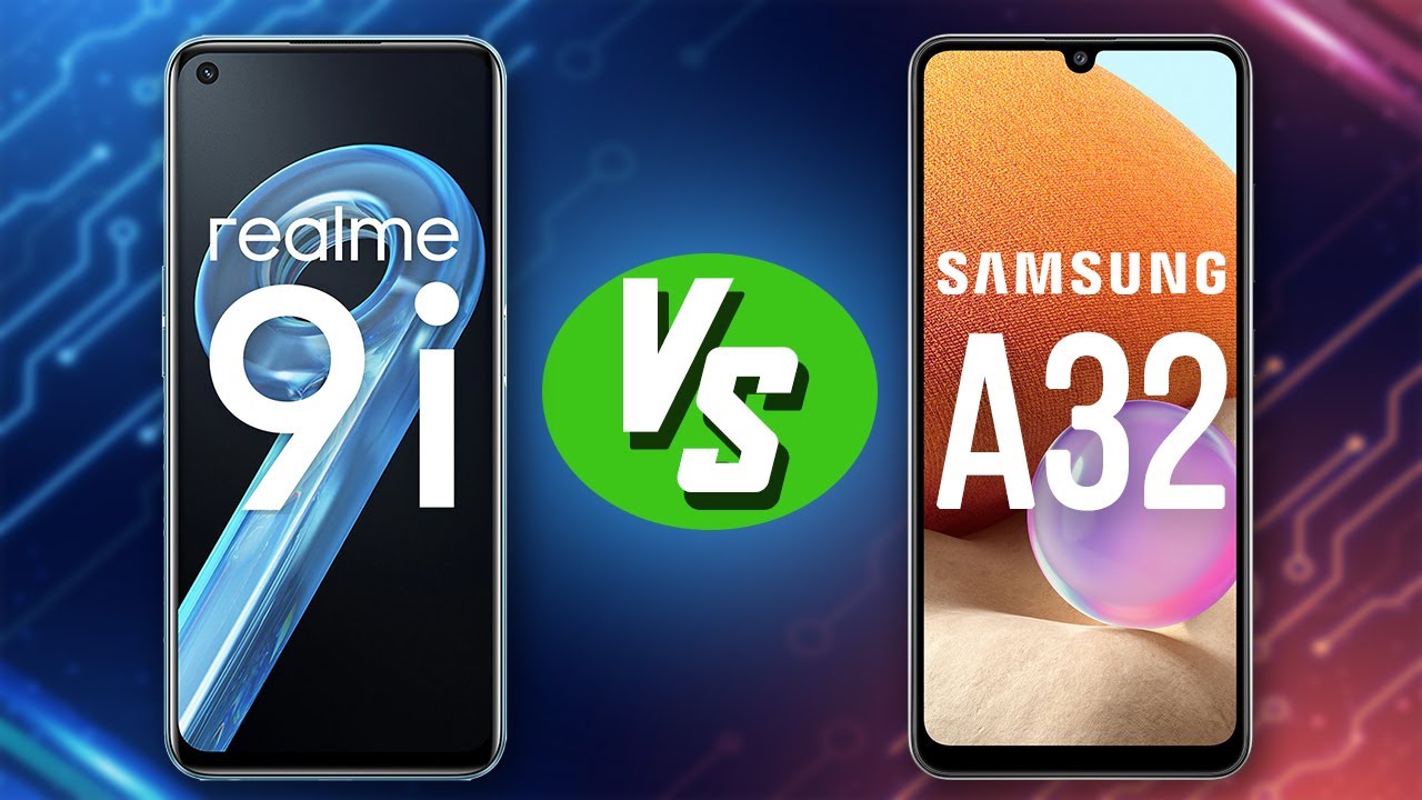 تشتري هاتف Samsung A32 ولا Realme 9i