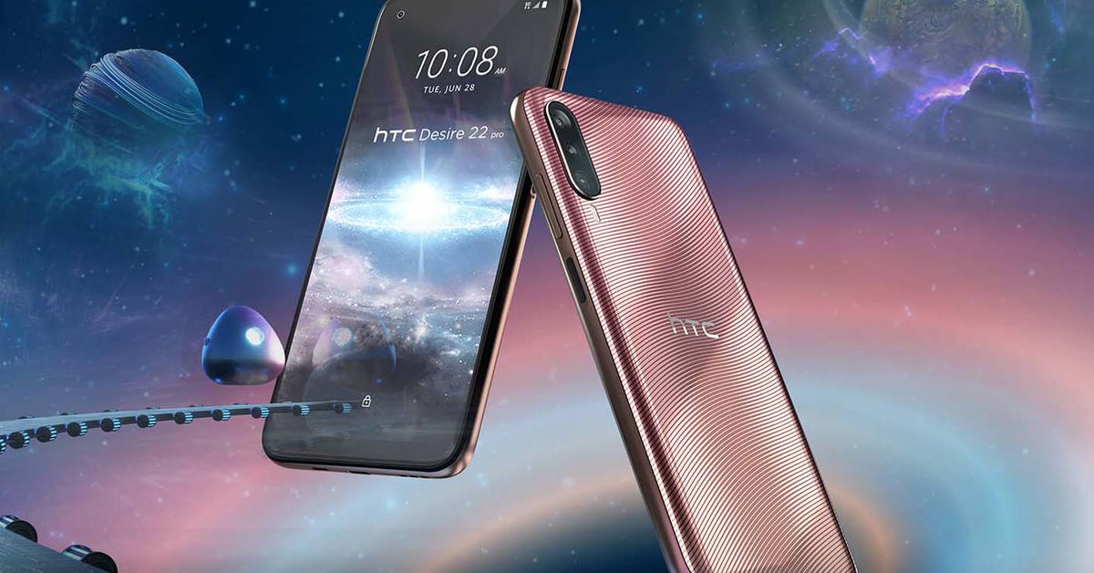 الإعلان الرسمي عن هاتف HTC Desire 22 Pro