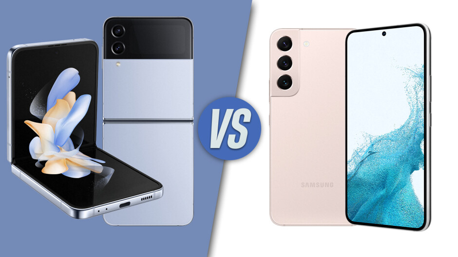 أيهما أفضل Samsung Z Flip4 أو Samsung S22؟