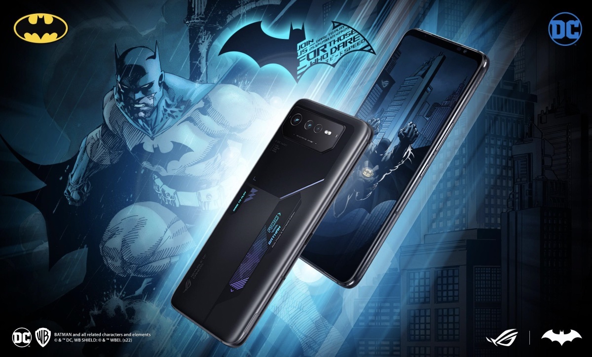 تم الكشف عن هاتف Asus ROG Phone 6 BATMAN Edition وهو هاتف ألعاب قوي
