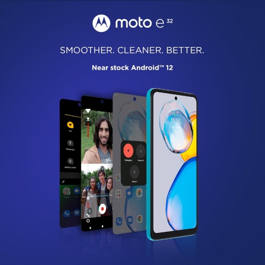 استعراض مواصفات هاتف Motorola Moto E32