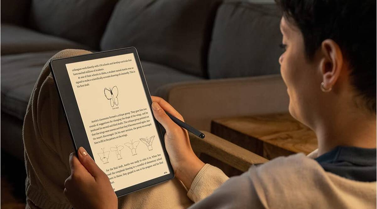 كيندل تعلن عن Kindle Scribe أول تابلت داعم لملفات PDF