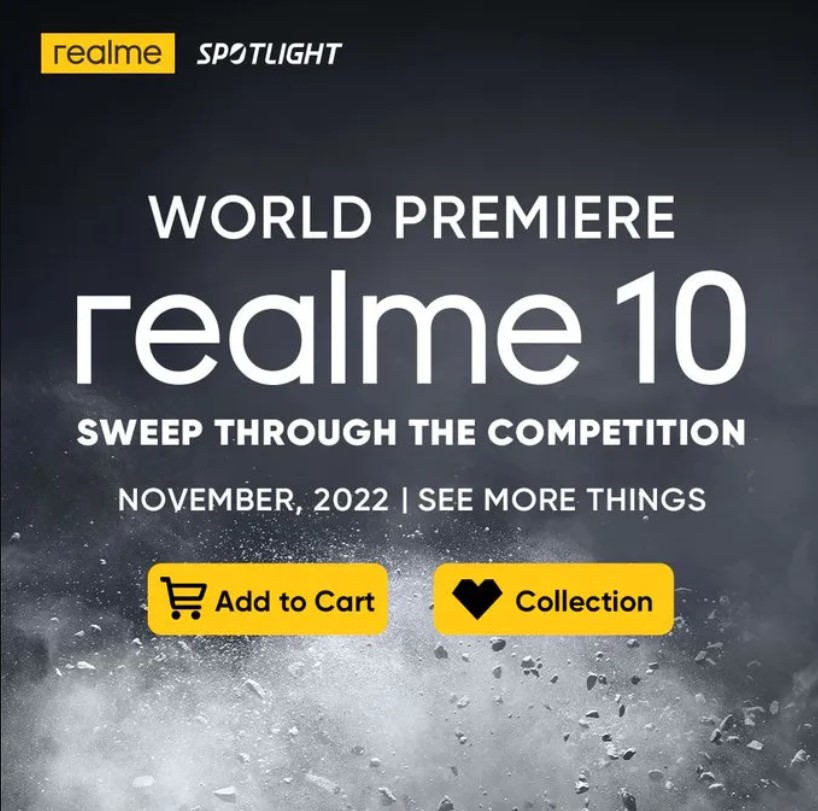 ريلمي تؤكد على خططها لإطلاق سلسلة Realme 10 في نوفمبر
