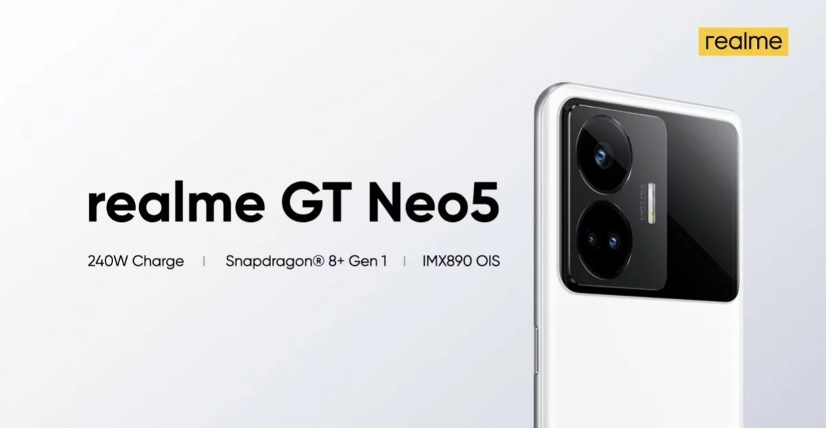 إليكم أخر تسريبات هاتف Realme GT Neo 5 240W