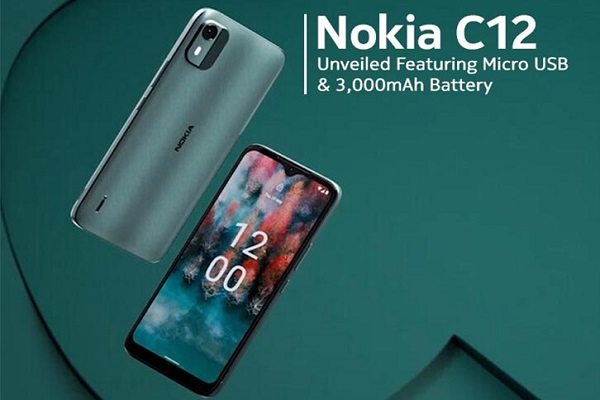 نوكيا تطلق هاتف Nokia C12 مع نسخة Android 12 GO