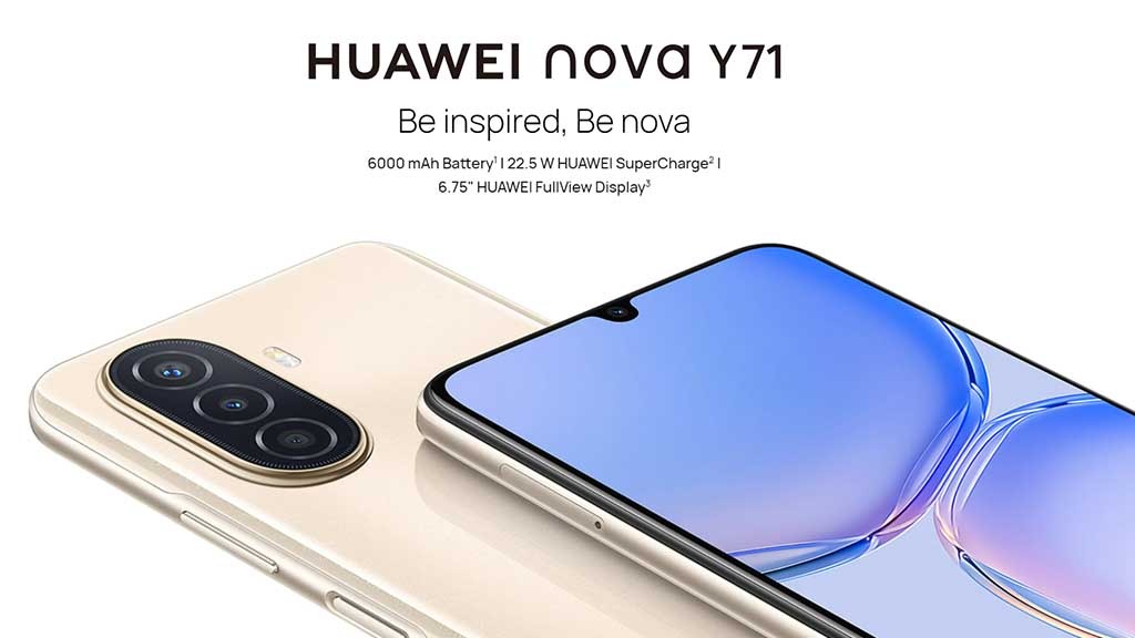 هاتف Huawei Nova Y71 ينطلق للأسواق العالمية بقدرة بطارية 6000 ملي أمبير