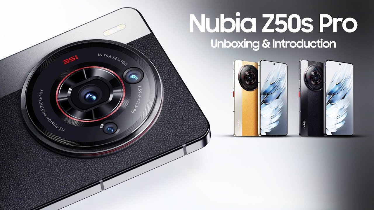 تعرف على الهاتف الرائد الجديد Nubia Z50s Pro
