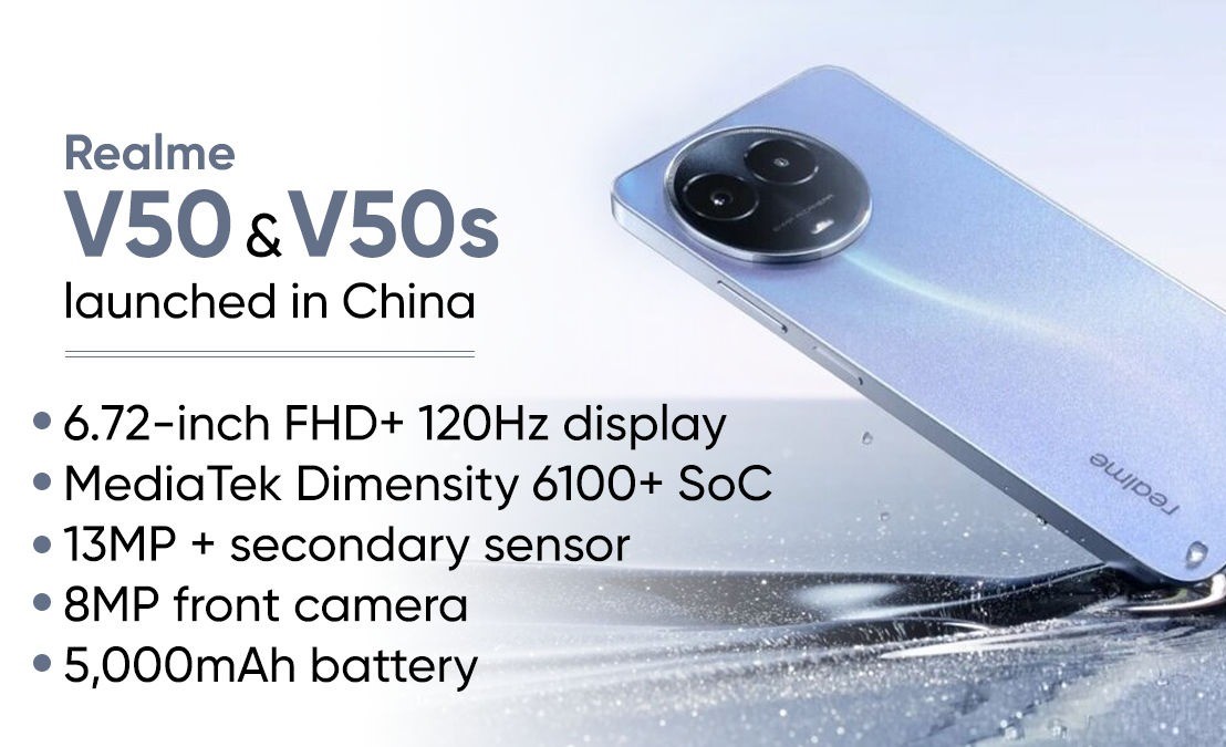 Realme V50s ينطلق في السوق
