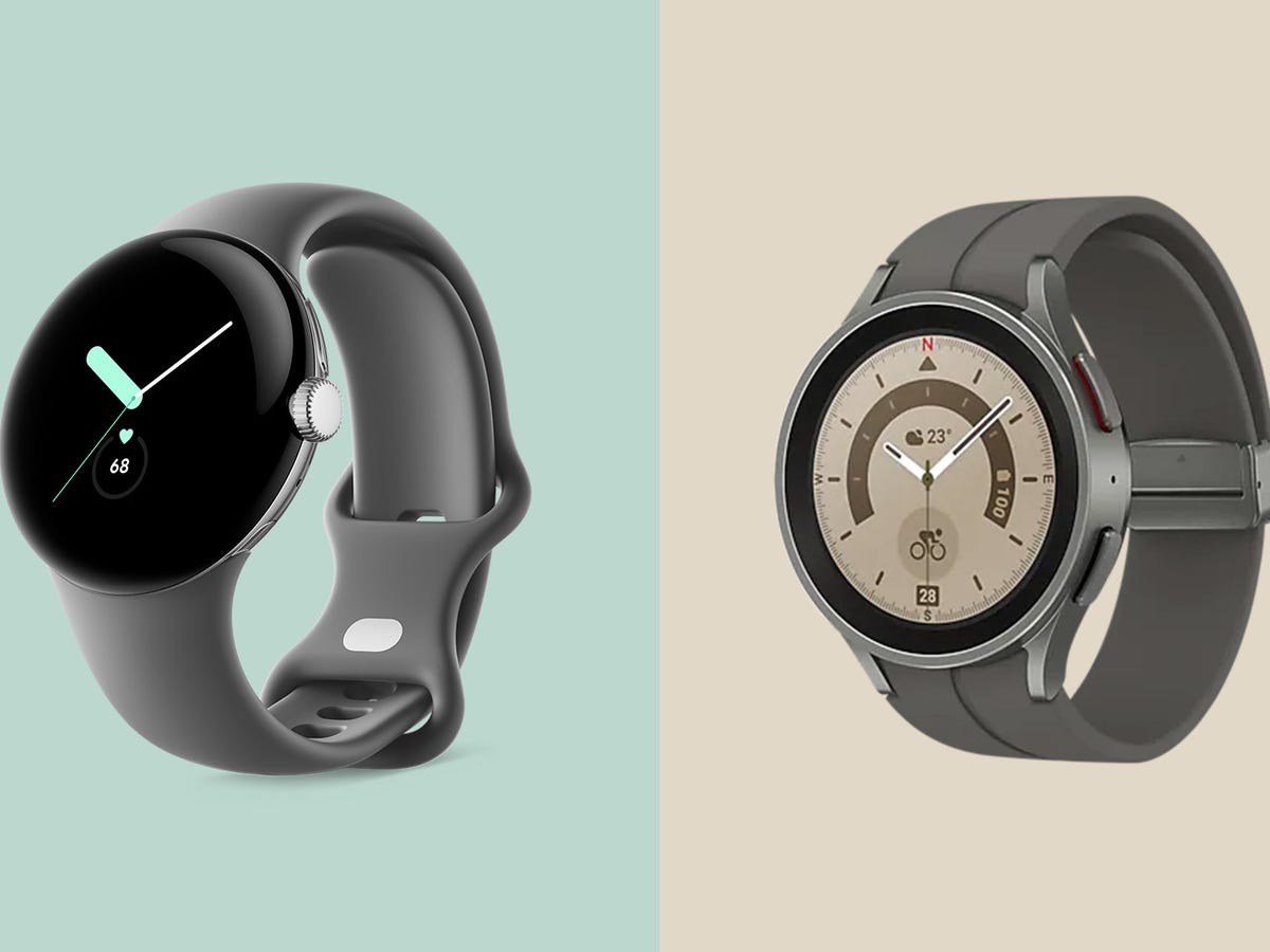 أيهما أفضل Samsung Galaxy Watch5 Pro أم Google Pixel Watch 2