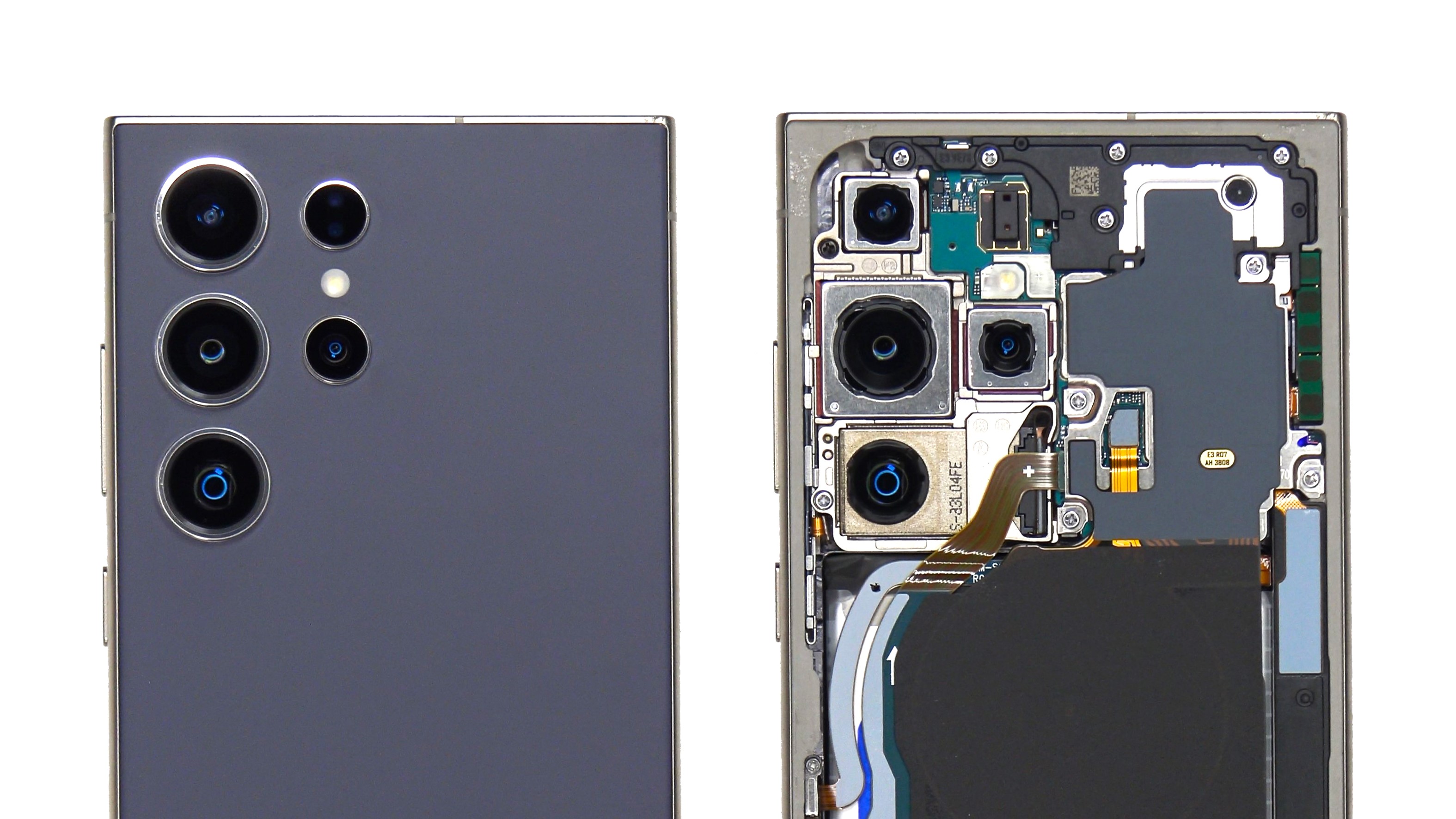 الكشف عن أسرار تصميم نظام التبريد في Galaxy S24 Ultra خلال عملية تفكيك الهاتف