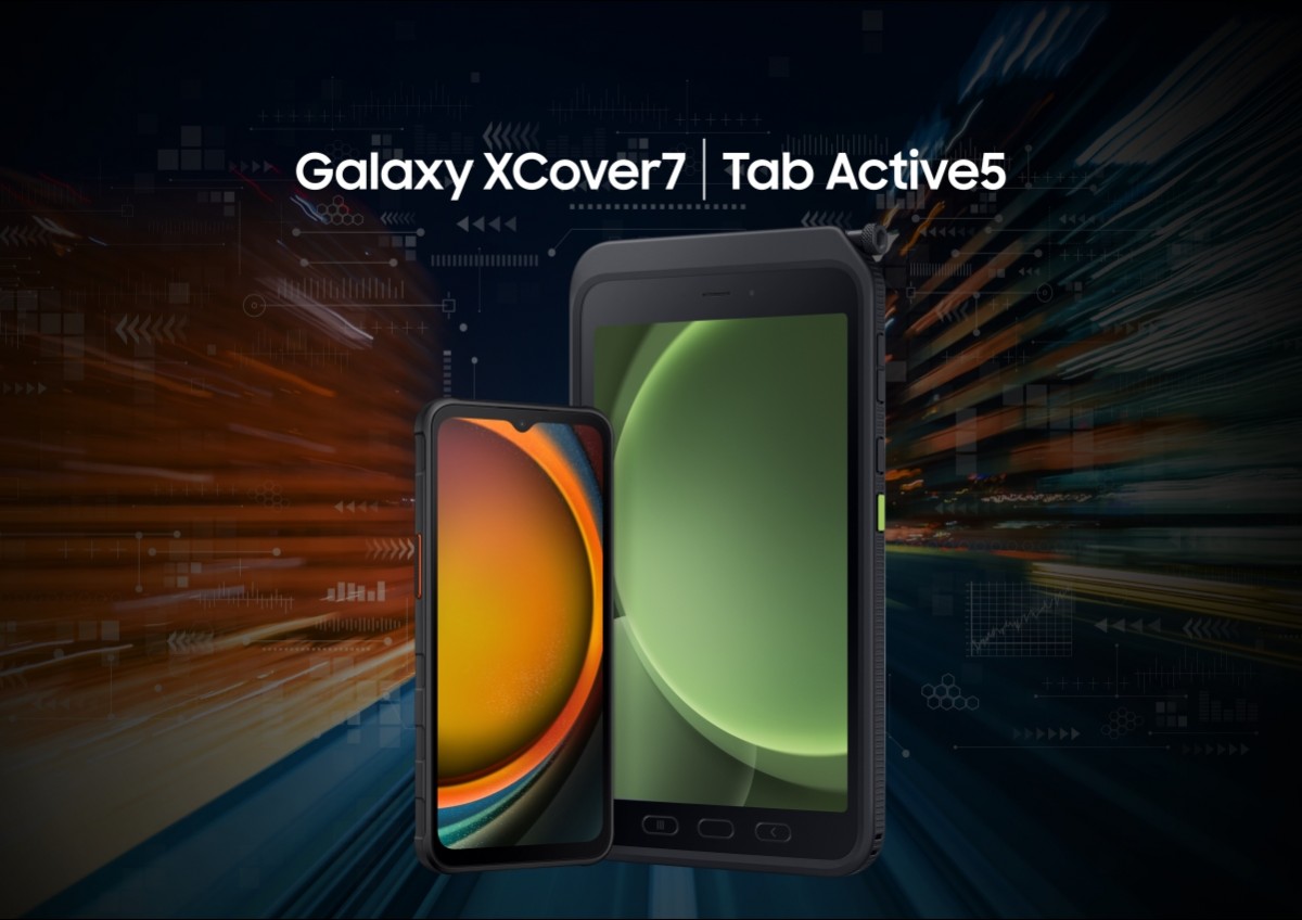 سامسونج تعلن عن أجهزتها المقساة الجديدة Galaxy XCover7 وTab Active5