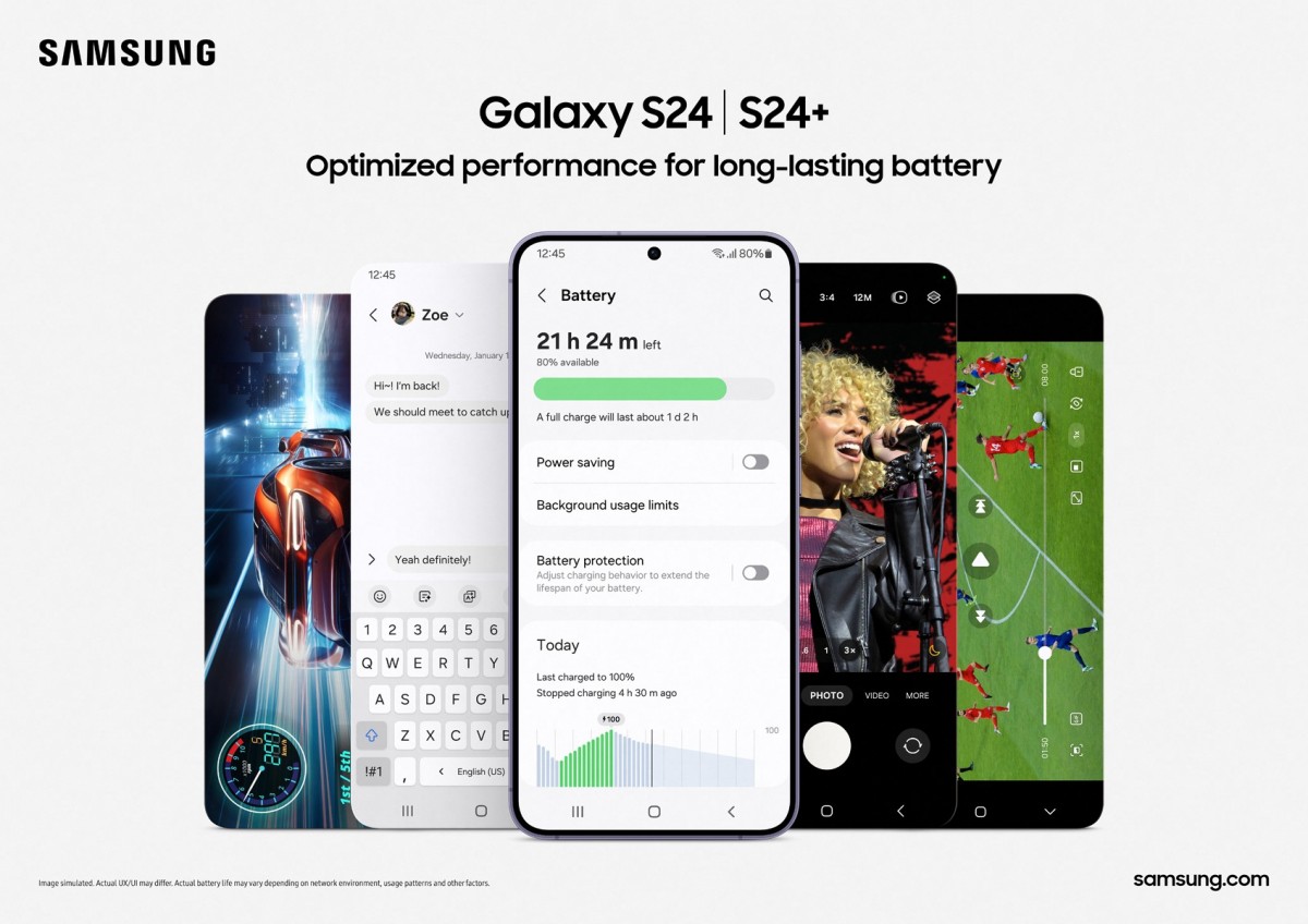 Galaxy S24 مقابل Galaxy S24 Plus الأمر يتعلق بحجم الهاتف فقط