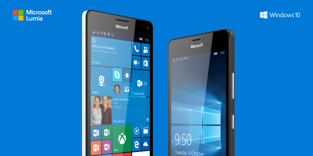 الان رسمياً فى السعوديه هاتفي Lumia 950 XL و Lumia 950