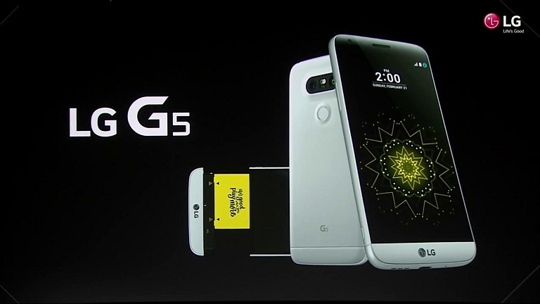 أطلاق هاتف LG G5 الذكي والرائد رسمياً