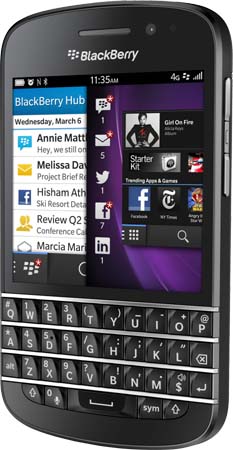 مميزات وعيوب BlackBerry Q10