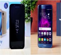 مقارنة بين هاتفي Galaxy J7 Pro و Honor 8