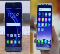 مقارنة بين هاتف Oppo F5 وهاتف 8 Huawei Honor