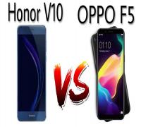 مقارنة بين هاتف Huawei Honor View 10 و  هاتف Oppo F5