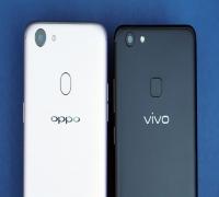 مقارنة بين الهاتفين Oppo F5 و Vivo V7 Plus