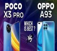 مقارنة بين هاتفي Xiaomi Poco X3 Pro و Oppo A93