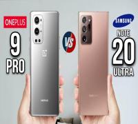 المقارنة الكاملة بين هاتفي Samsung Galaxy Note20 Ultra وOnePlus 9 Pro