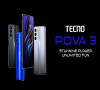 فئة Pova من تكنو تتوسع مع الهاتف المتوسط الجديد Tecno Pova 3