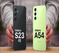 مقارنة Galaxy A54 و Galaxy S23 FE